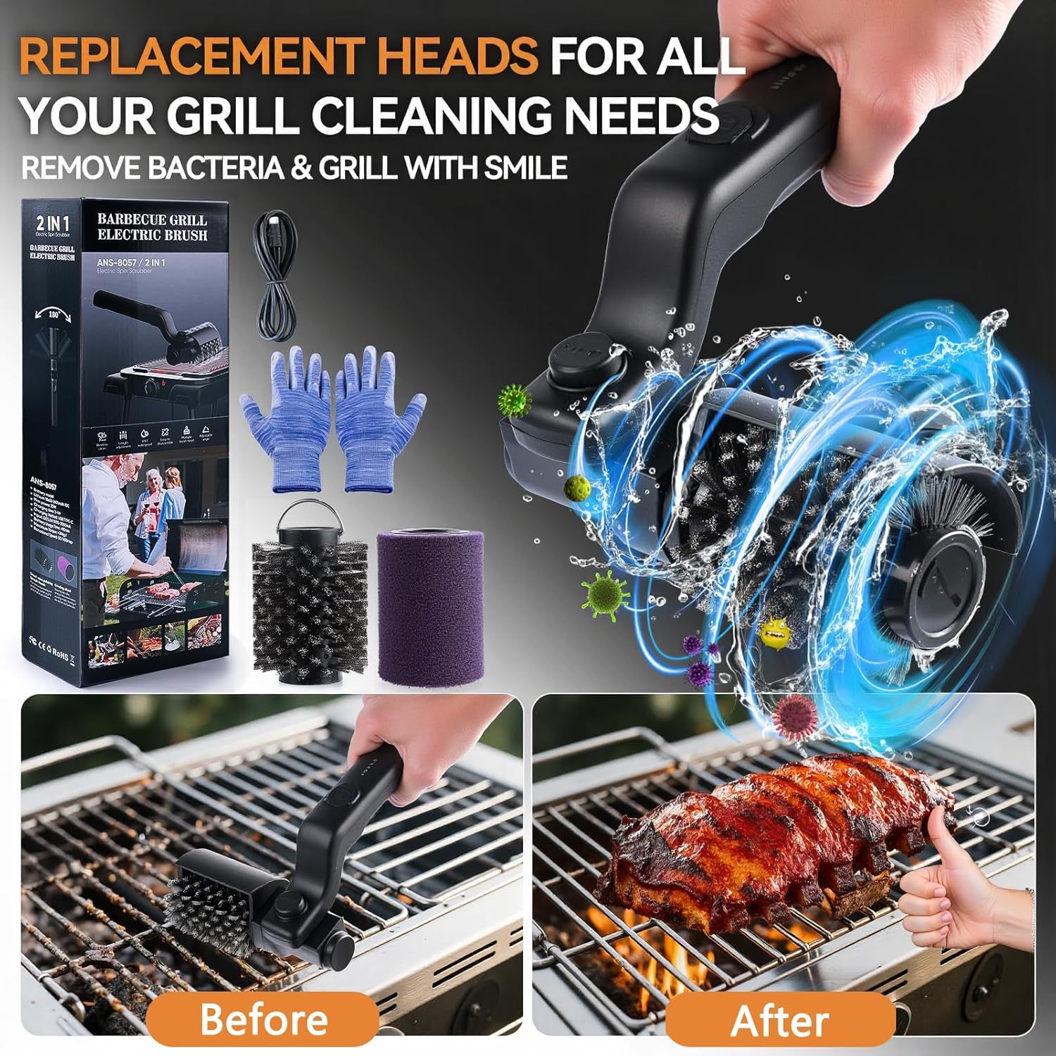Electric Grill Brush