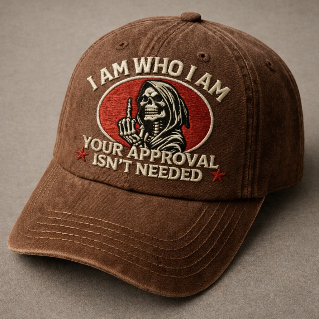 I AM WHO I AM Embroidered Baseball Cap