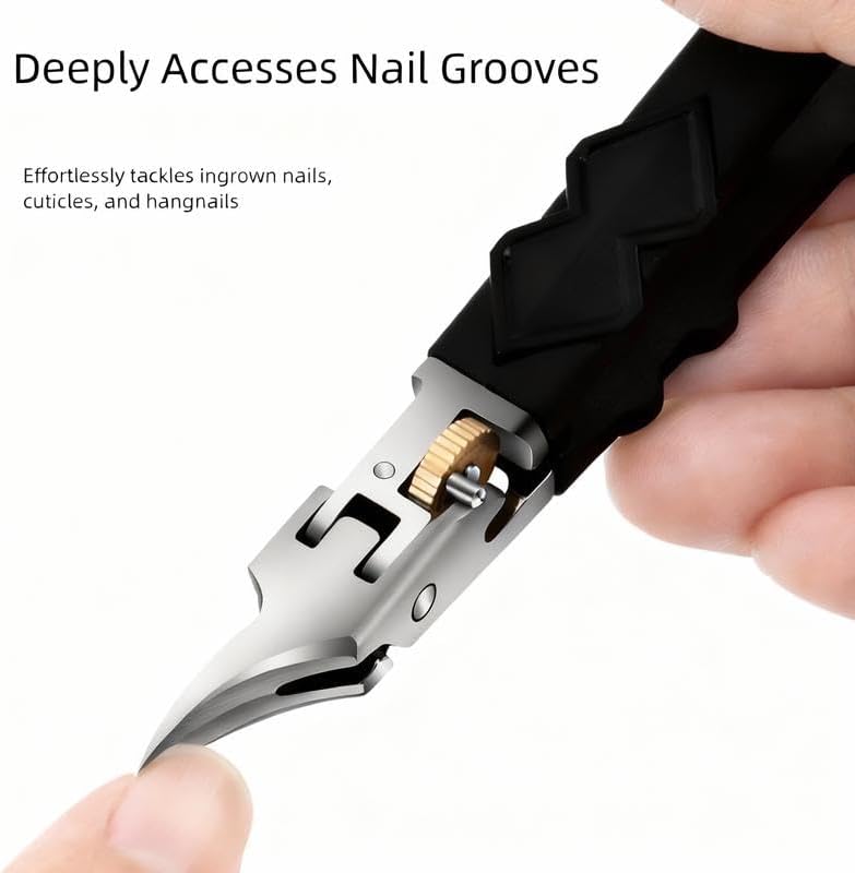 Ultra-Sharp Nail Clipper Set with Anti-Slip Grip