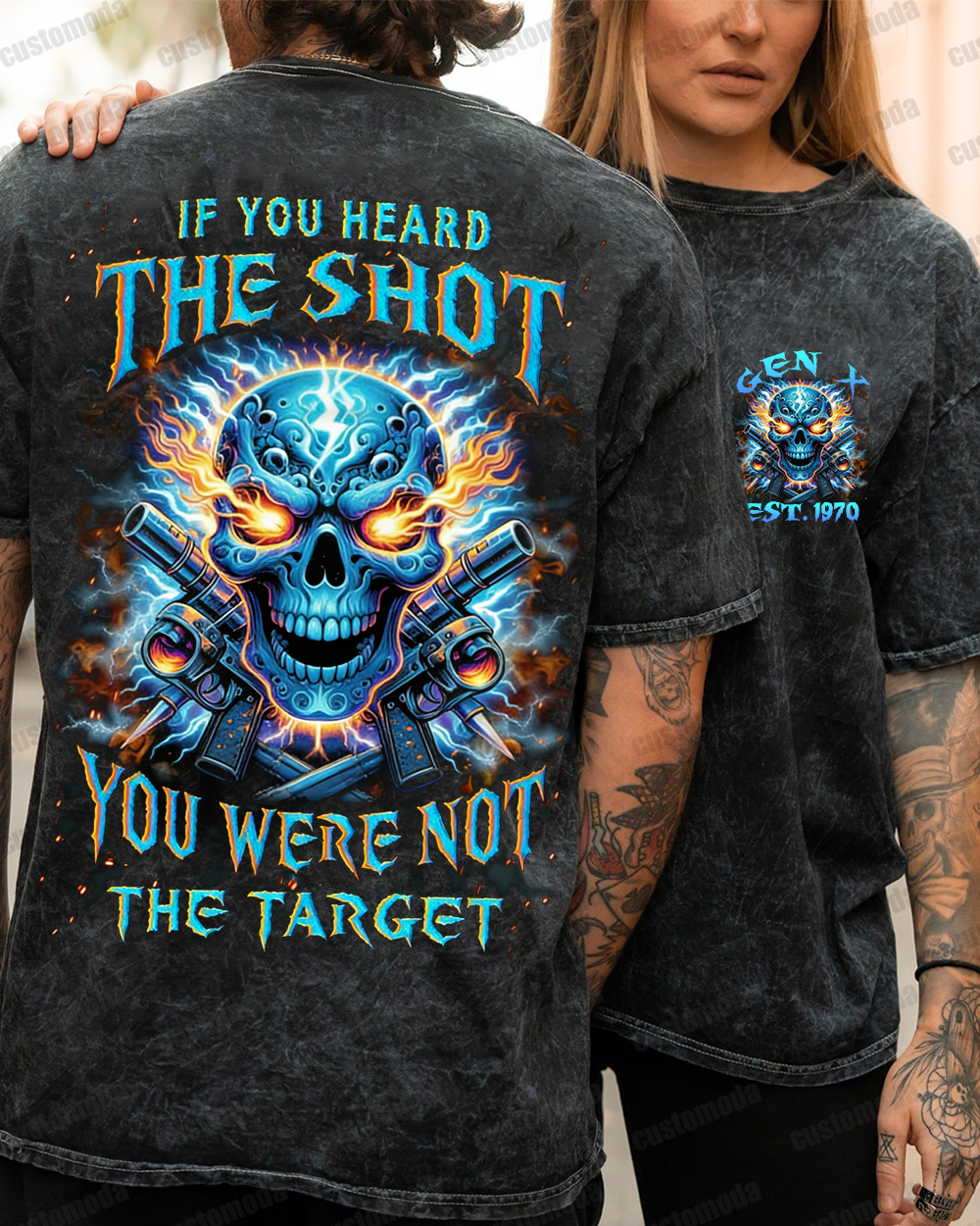 If You Heard The Shot You Were Not The Target Custom Year T-shirt