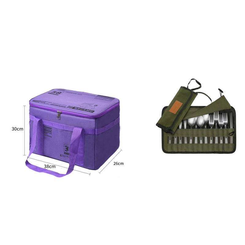 🔥Large Capacity Outdoor Folding Storage Bag Waterproof Portable Camping & Picnic Organizer