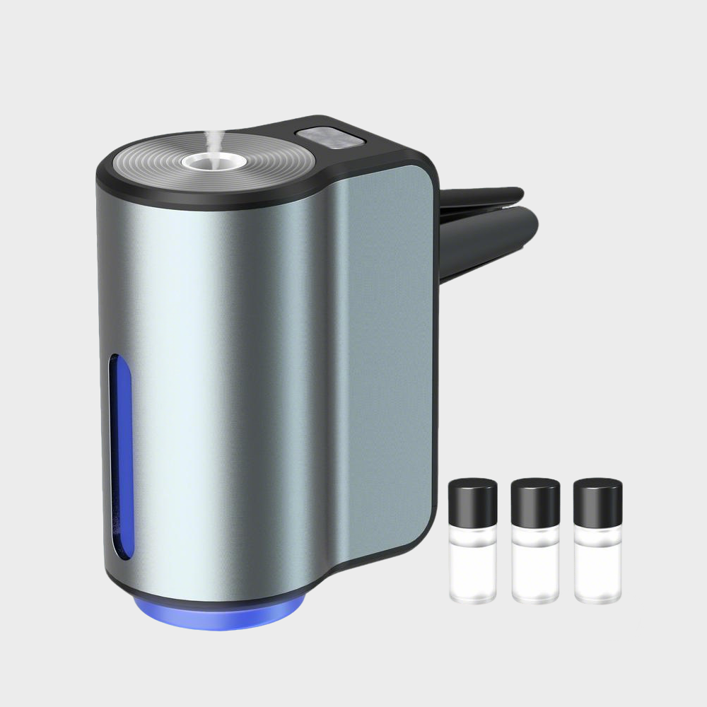 Auto-Aromatherapy Smart Car Air Freshener Diffuser with 3 Scent Options