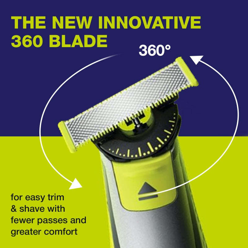 360° Flex Blade USB-A Grooming Trimmer Pro