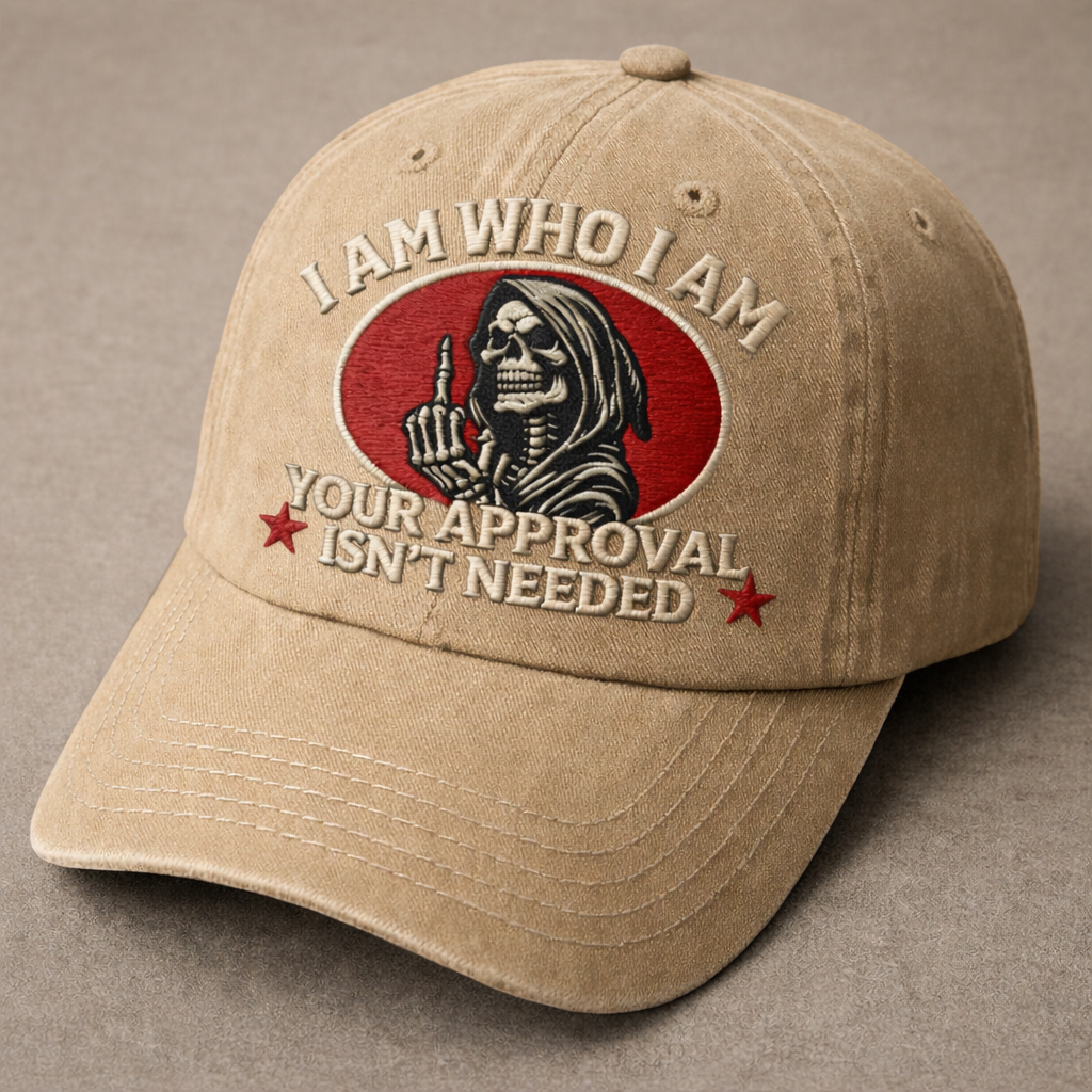I AM WHO I AM Embroidered Baseball Cap