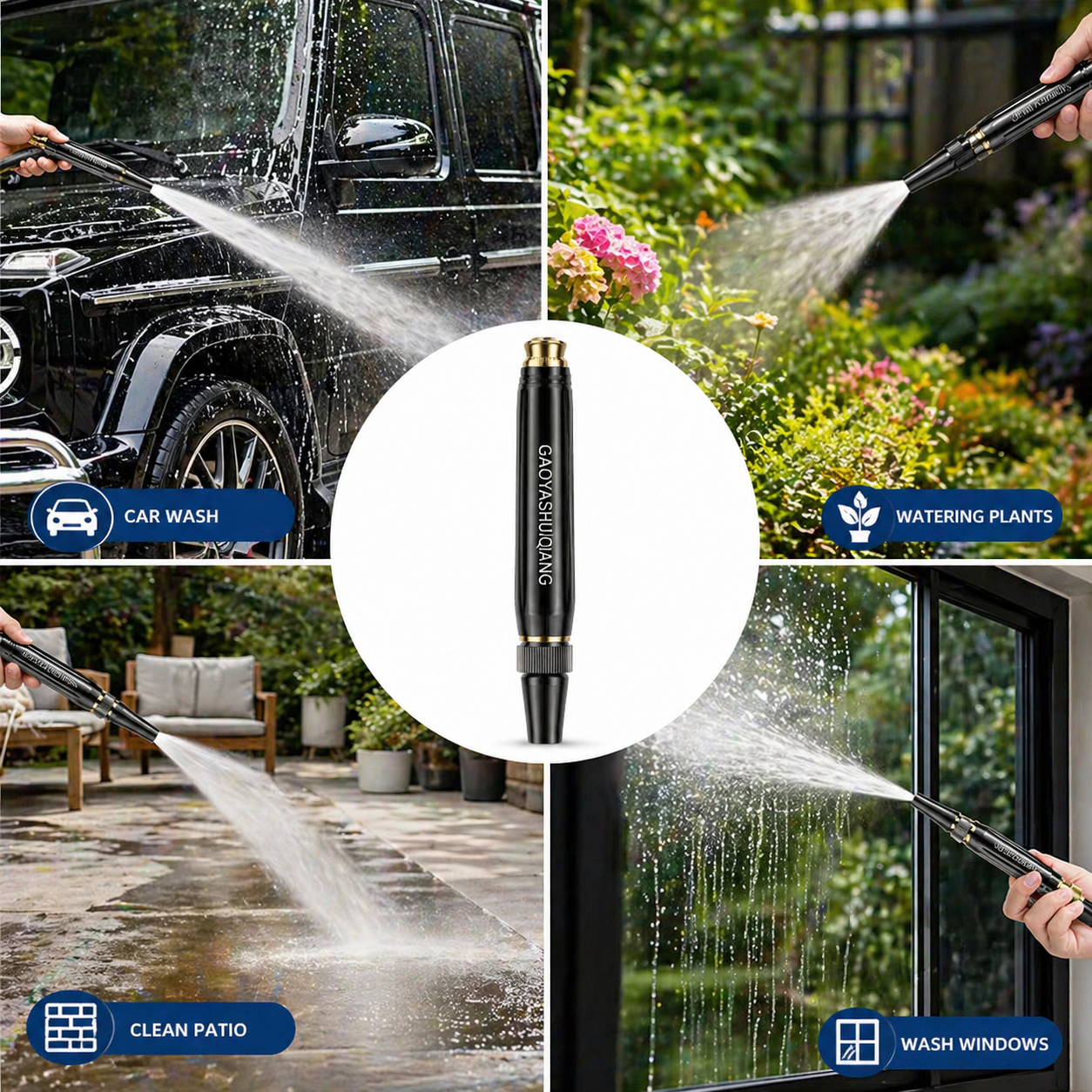 2026 Summer Hot Sale 49% OFF-🔥High-pressure Car Washing Nozzle Garden Hose Nozzle