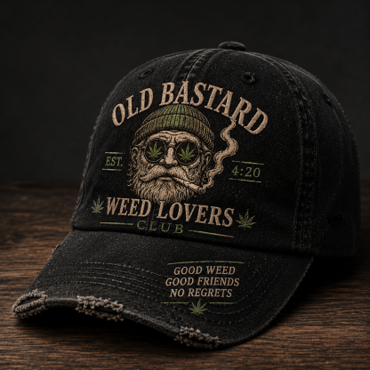 Old Bastard Weed Lovers Hat