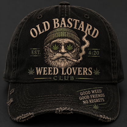 Old Bastard Weed Lovers Hat