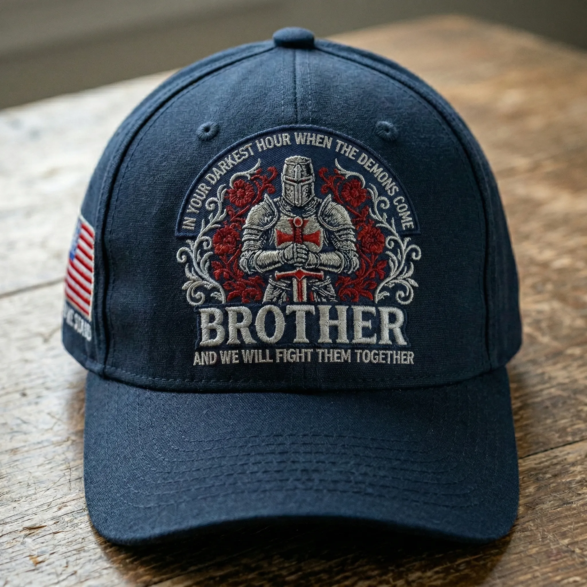 Brotherhood of Knights Cap⚔️🛡️