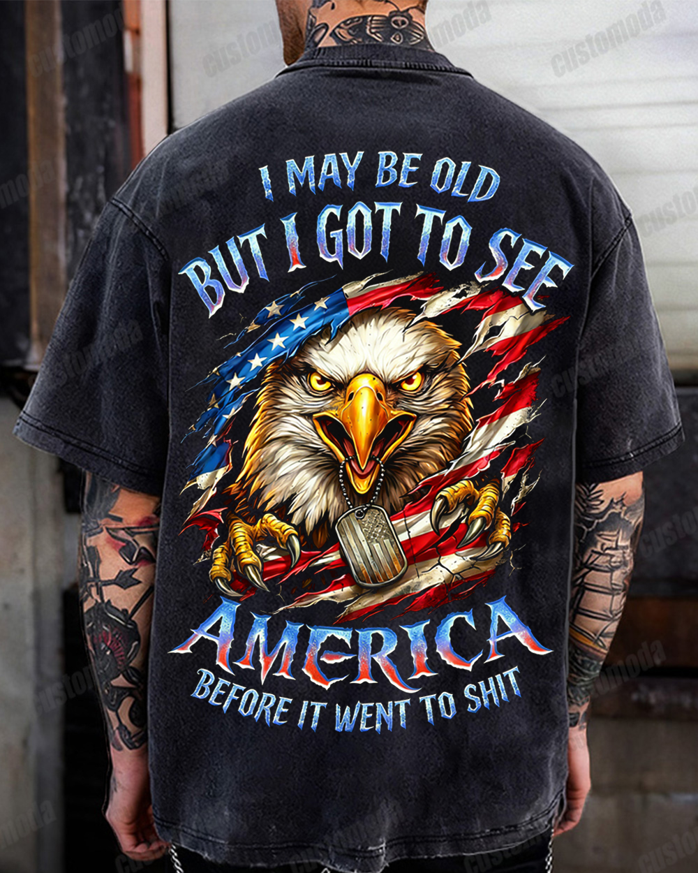 I May Be Old But I Got To See The Usa Before It Went To Shit Custom Year T-shirt