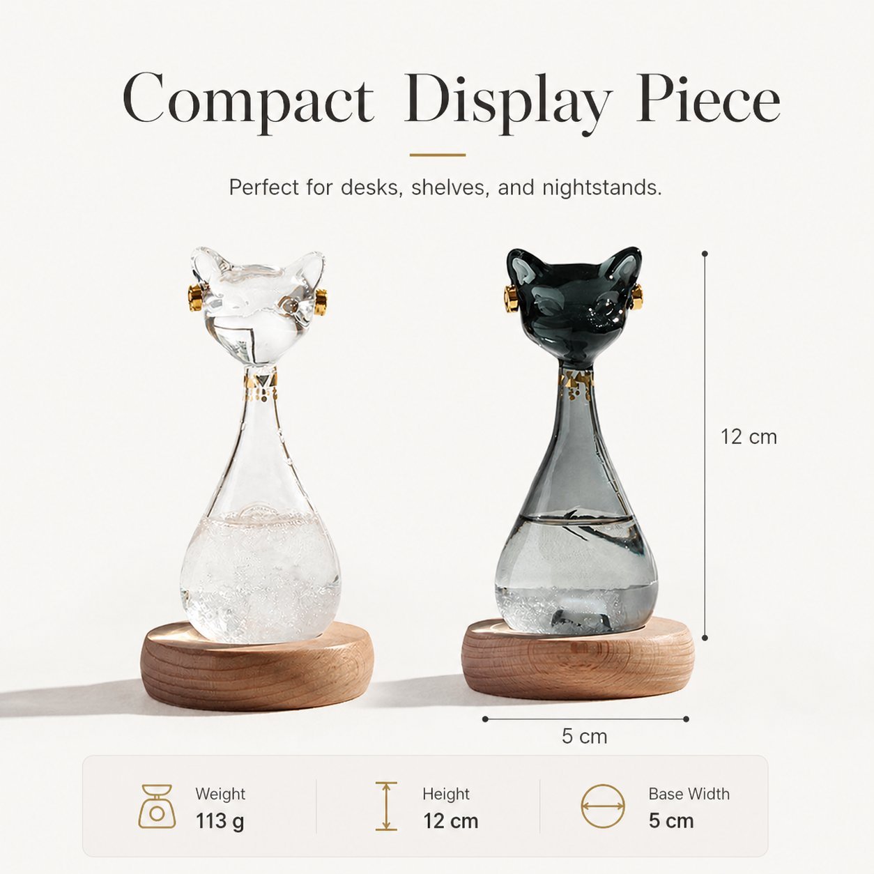The Felis Forecast: Artisan Cat Storm Glass