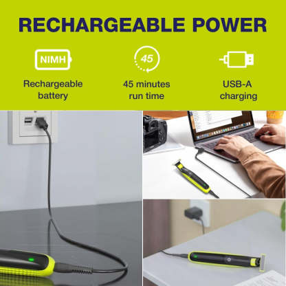 360° Flex Blade USB-A Grooming Trimmer Pro