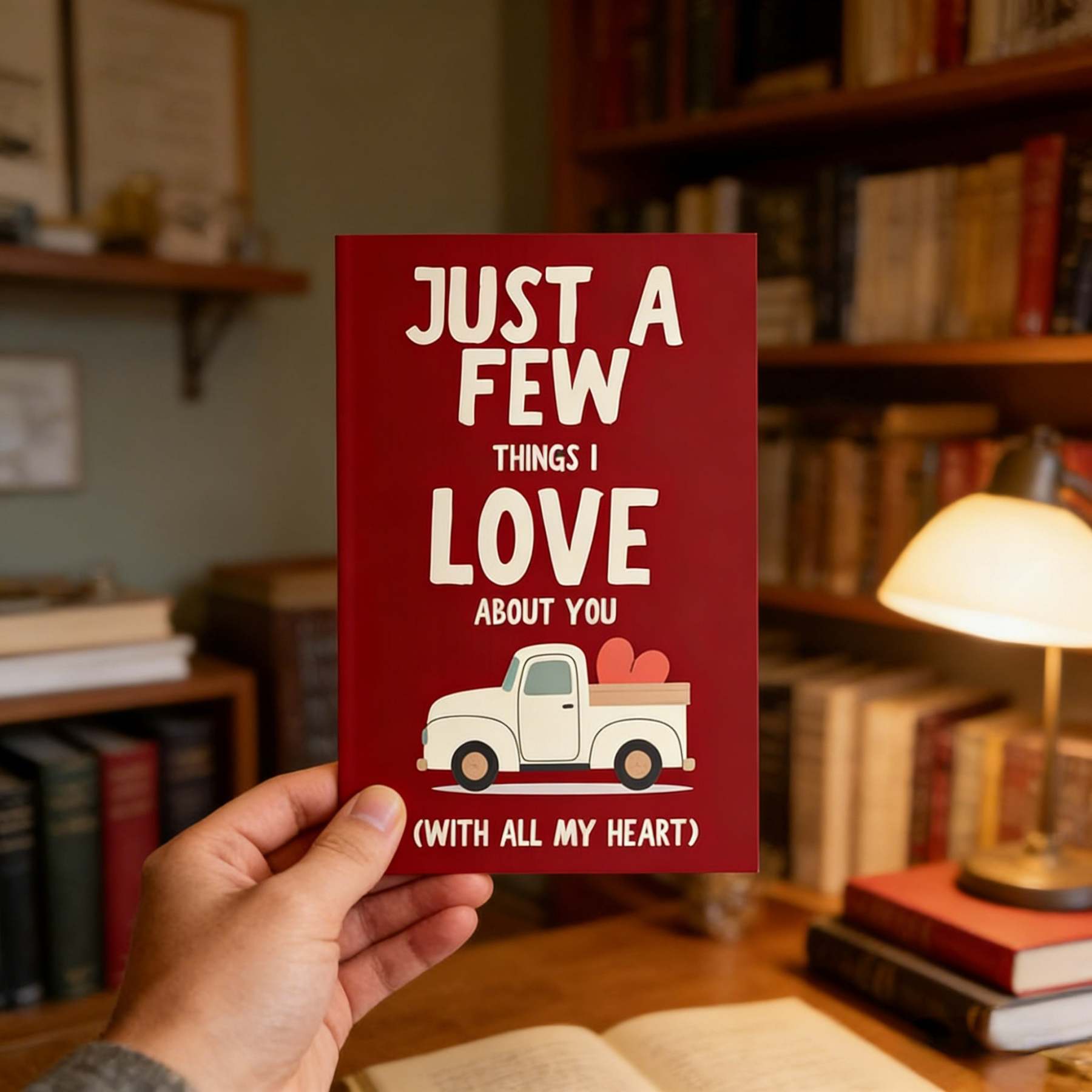 Just A Few Things I Love About You (With All My Heart) Fill In The Blank Gift Book