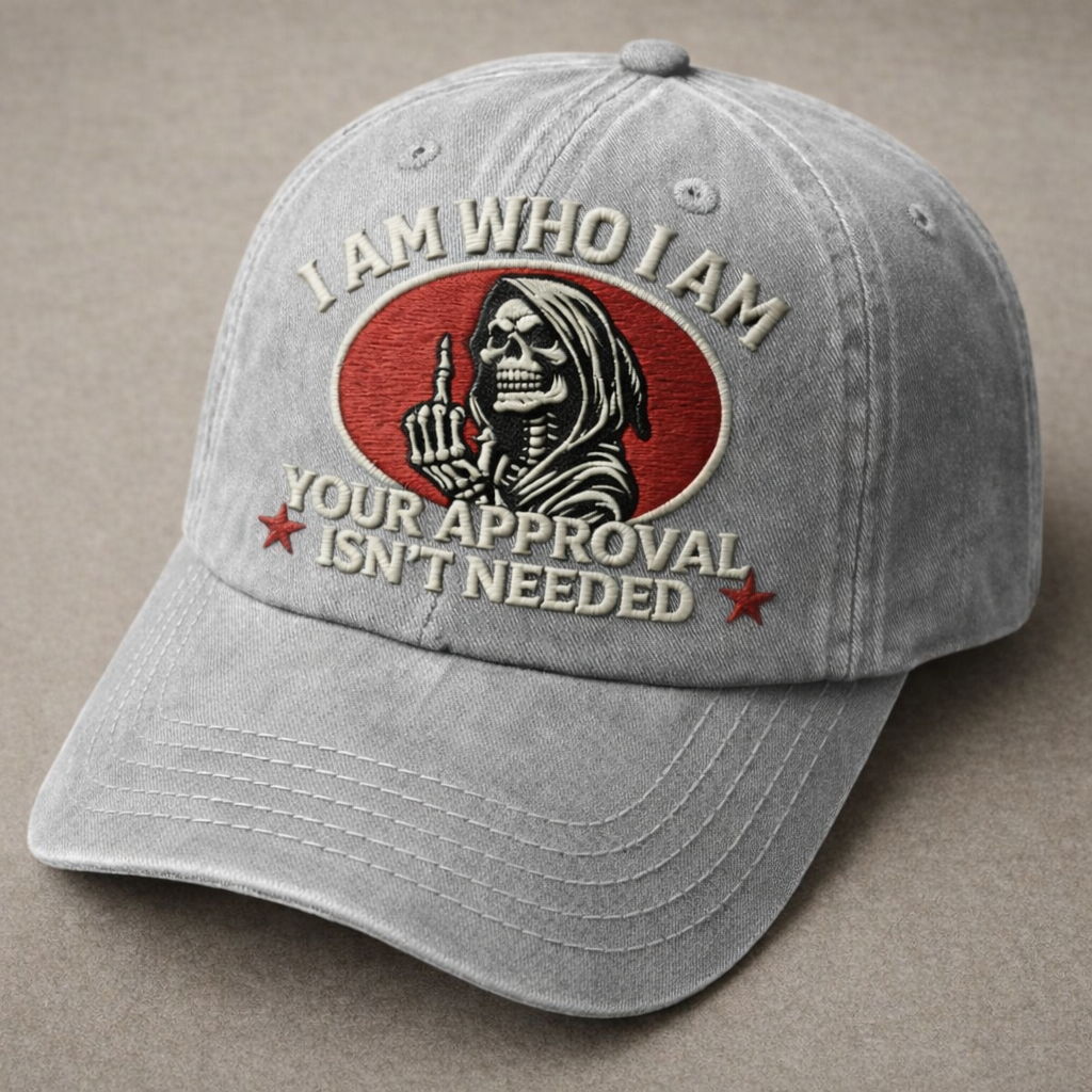 I AM WHO I AM Embroidered Baseball Cap