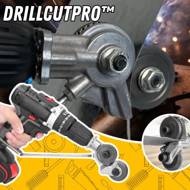 DrillCutPro™ | The Drill-Powered Sheet Metal Shredder