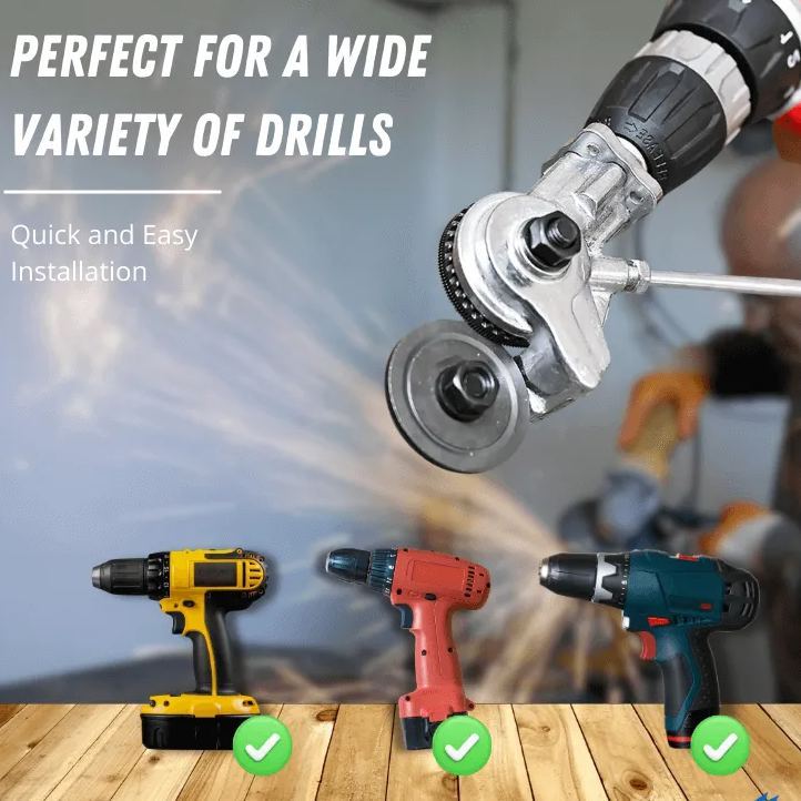 DrillCutPro™ | The Drill-Powered Sheet Metal Shredder