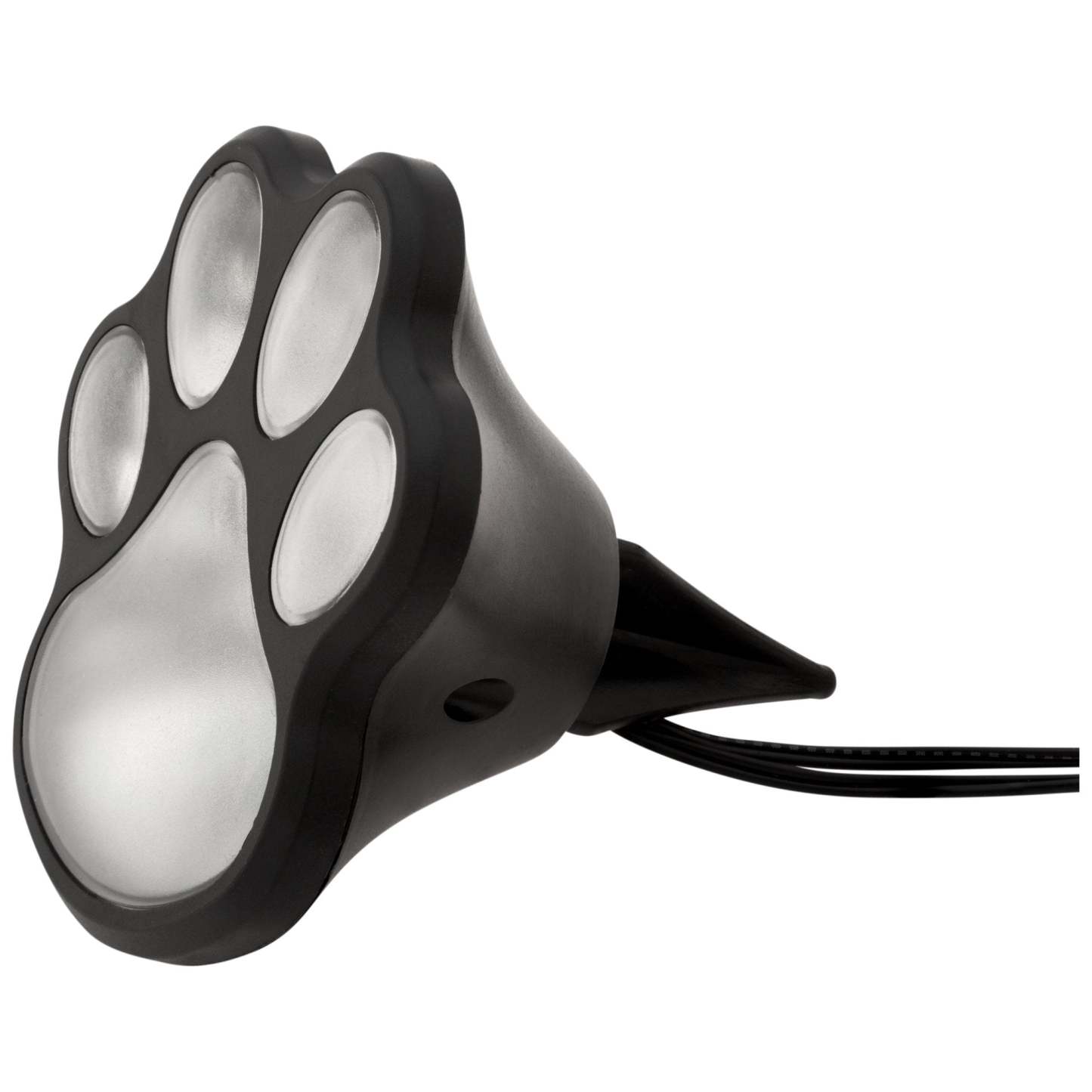Paw Print Solar Ground Lights - Set of 4