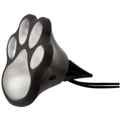 Paw Print Solar Ground Lights - Set of 4
