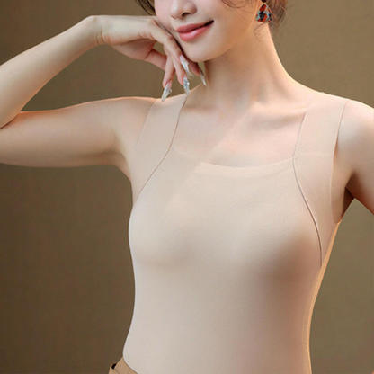 ⏳ Time-Limited Special! ⏰ Women’s U-Neck Thermal Tank with Built-In Bra – Warm, Supportive & Braless Comfort ❄️❤️
