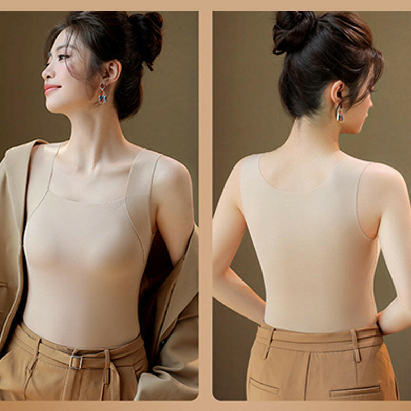 ⏳ Time-Limited Special! ⏰ Women’s U-Neck Thermal Tank with Built-In Bra – Warm, Supportive & Braless Comfort ❄️❤️