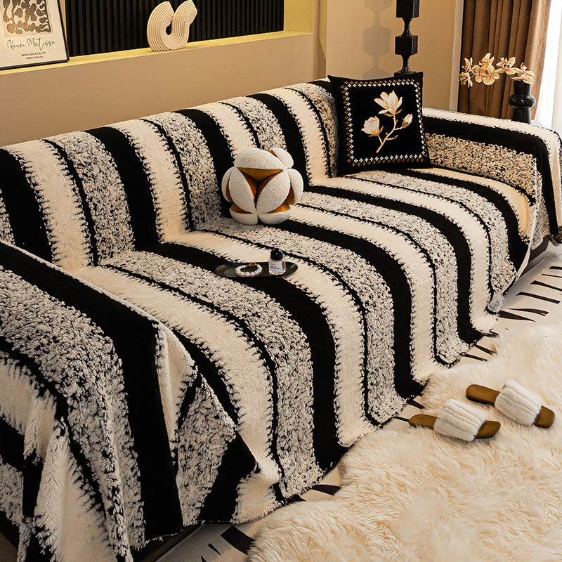 🎉Soft Plush Non-Slip Couch Cover🍂