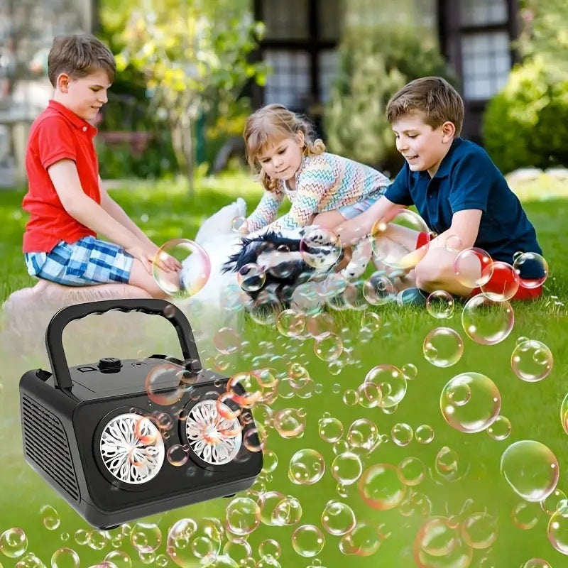 🔥Limited-time offer: handheld multi-hole bubble machine- instant fun for kids & adults