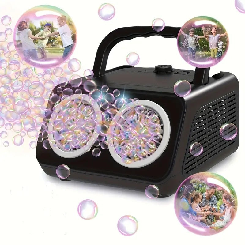 🔥Limited-time offer: handheld multi-hole bubble machine- instant fun for kids & adults