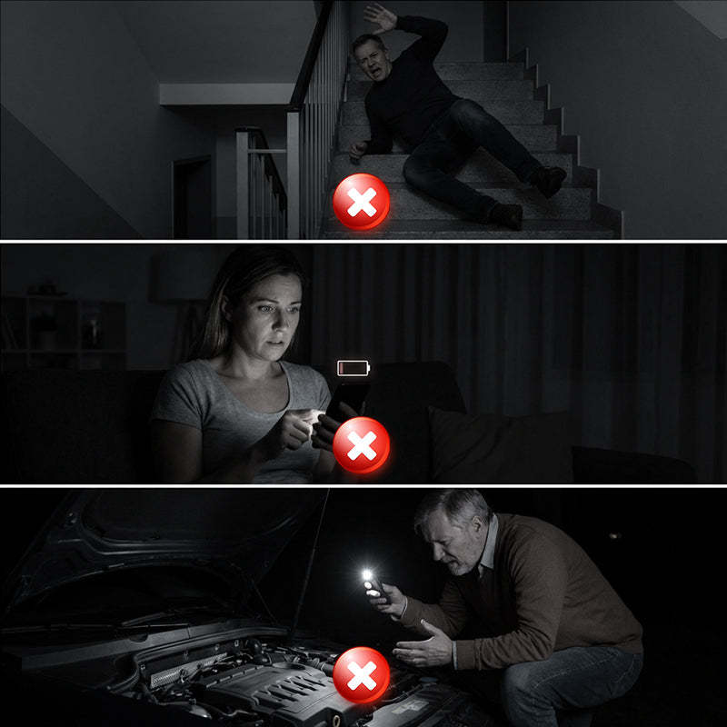 Rechargeable P50 LED Flashlight with Adjustable Zoom