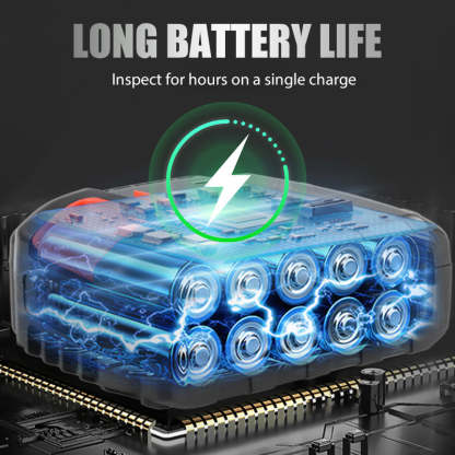 Rechargeable P50 LED Flashlight with Adjustable Zoom