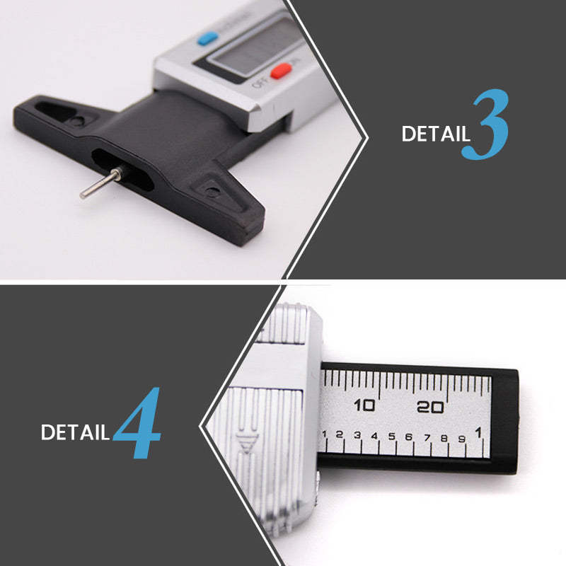 🔥Limited-time offer available now!🚗Digital Car Tyre Tire Tread Depth Gauge Meter