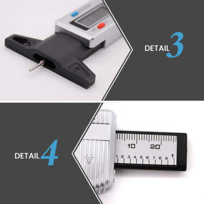 🔥Limited-time offer available now!🚗Digital Car Tyre Tire Tread Depth Gauge Meter