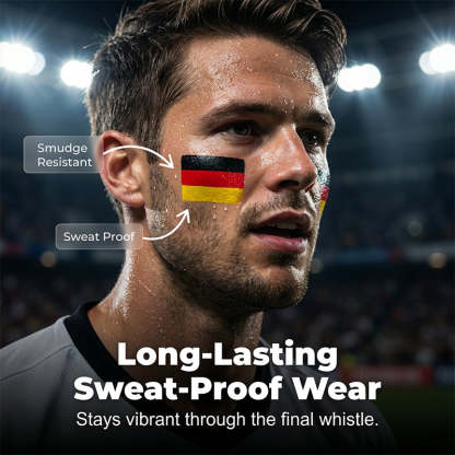 National Flag Face Paint Stick for Sports Fans