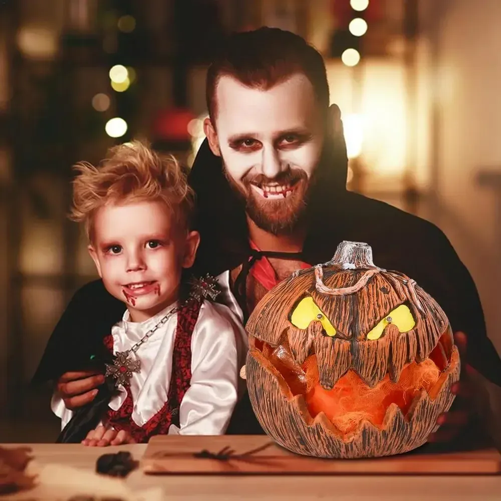 Halloween Rise and Fall Makes a Terrifying Sound Animatronic Pumpkin