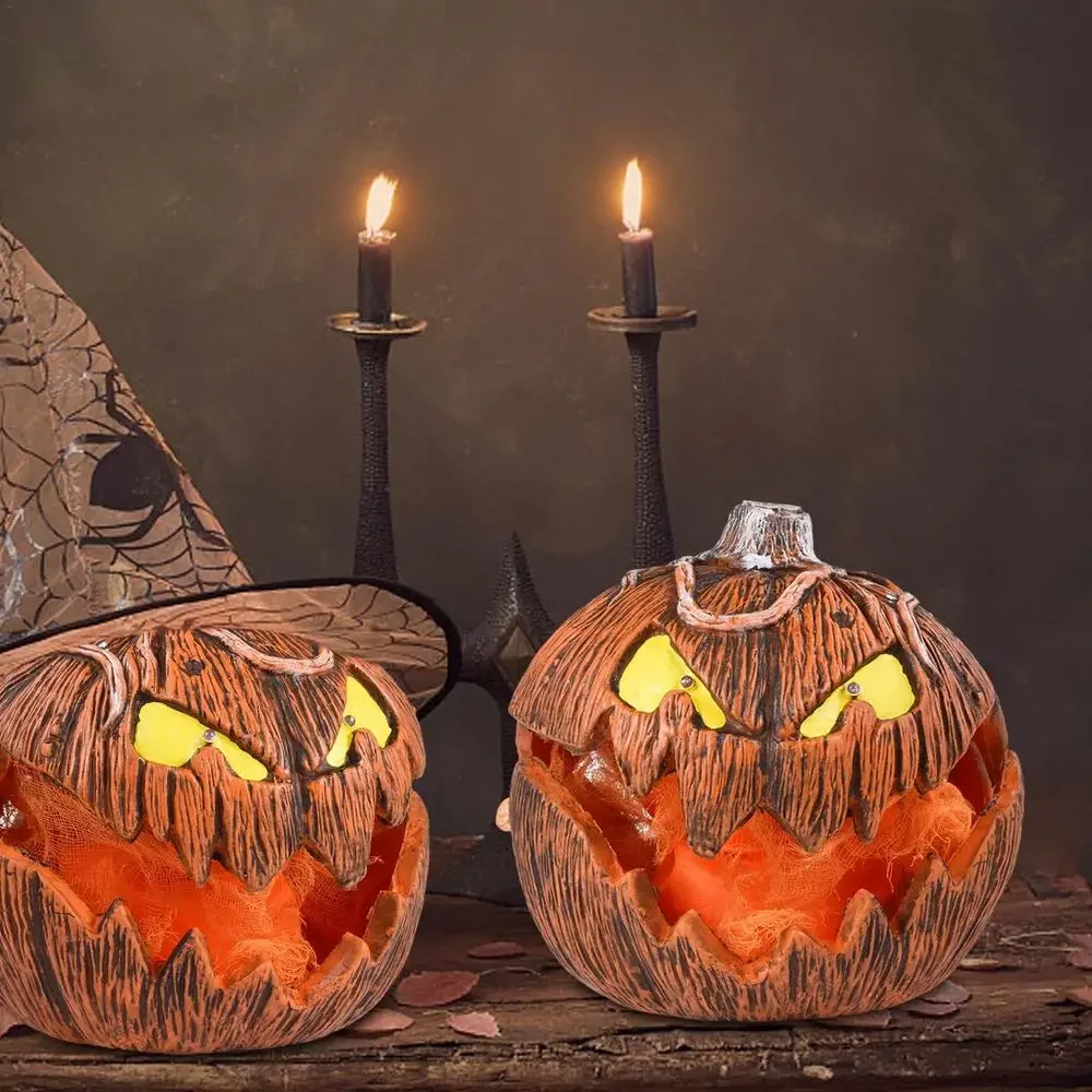 Halloween Rise and Fall Makes a Terrifying Sound Animatronic Pumpkin