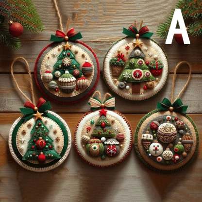 🔥This Week Special Price⏰ - 🧵DIY Christmas Felt Patch Kit✨Start your fun-filled Christmas craft journey