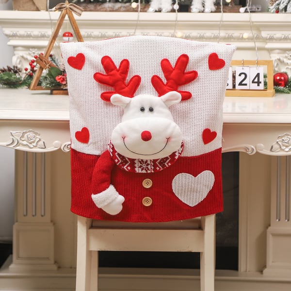 🔥This Week Special Price 57% OFF🌟💥Cute Christmas Themed Chair Cover🎄