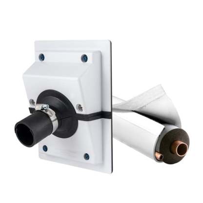 🔥🔥HVAC Wall Penetration & Line-Set Cover Kit – Retrofit Finish Solution