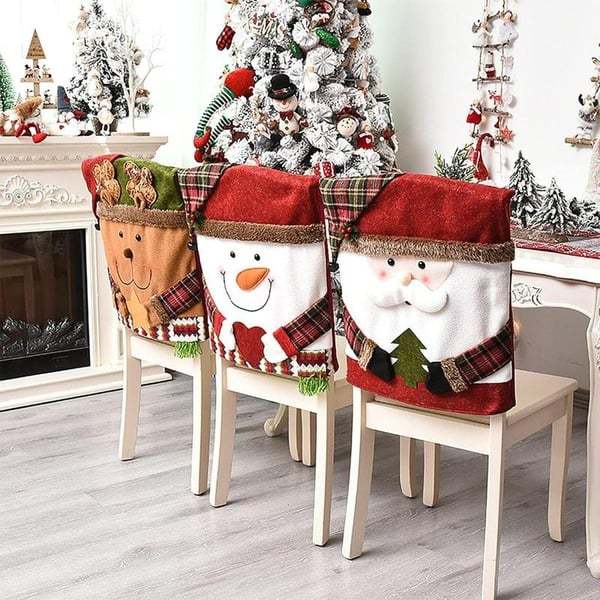 🔥This Week Special Price 57% OFF🌟💥Cute Christmas Themed Chair Cover🎄