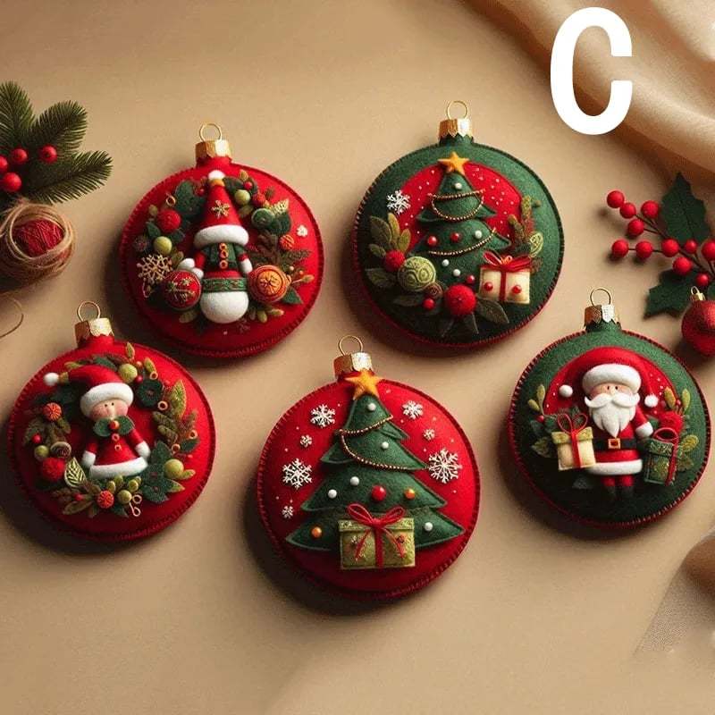 🔥This Week Special Price⏰ - 🧵DIY Christmas Felt Patch Kit✨Start your fun-filled Christmas craft journey