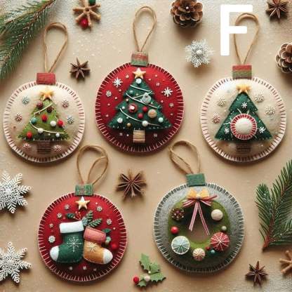 🔥This Week Special Price⏰ - 🧵DIY Christmas Felt Patch Kit✨Start your fun-filled Christmas craft journey