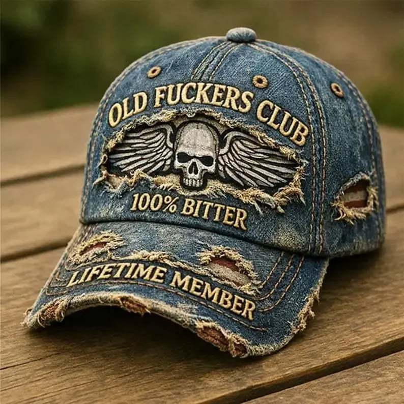 🧢Old F*ckers Club-Vintage Baseball Cap