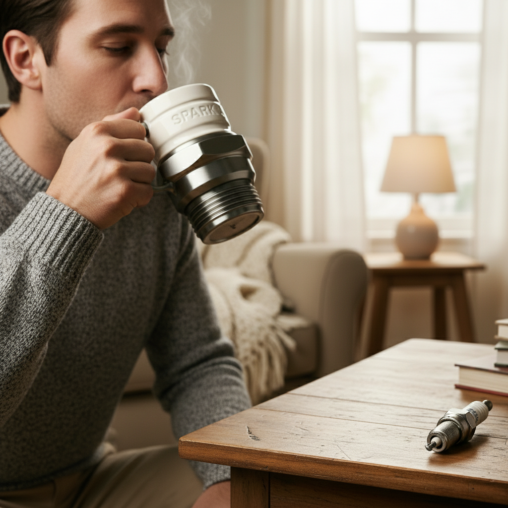 🏆 500K+ SOLD! ✨This Week Special Price🔧Spark Plug Mug☕ 