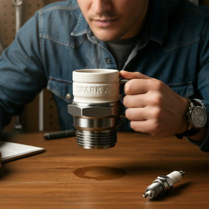 🏆 500K+ SOLD! ✨This Week Special Price🔧Spark Plug Mug☕ 
