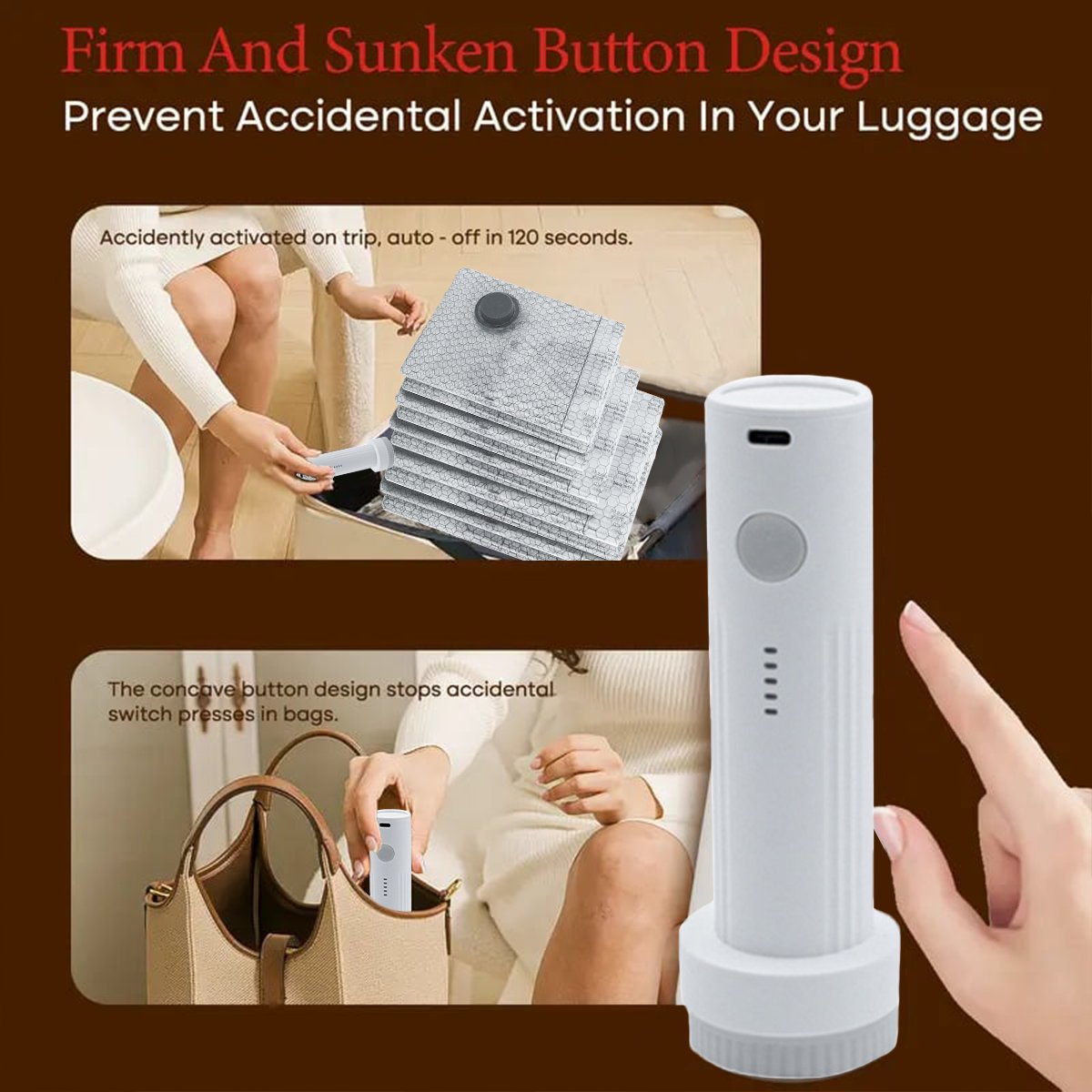 ❤️Hot Sale💥Vscbird X7 Cordless Travel Vacuum Bag Set