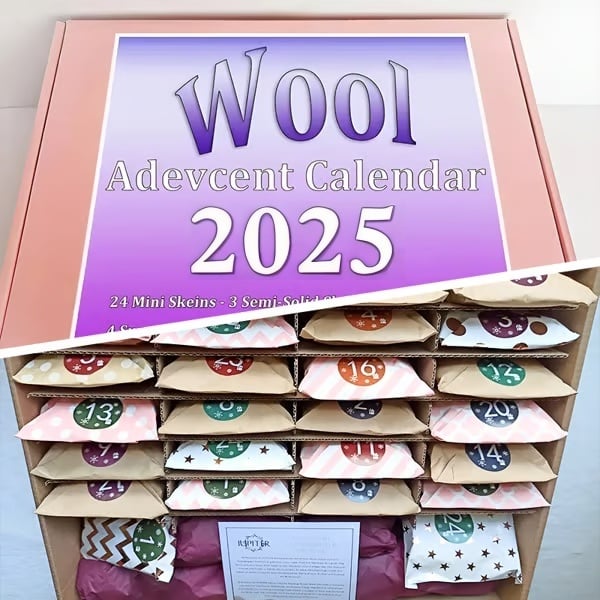 🔥This Week Special Price 49% OFF🌟🔥Wool Advent calendar 2025