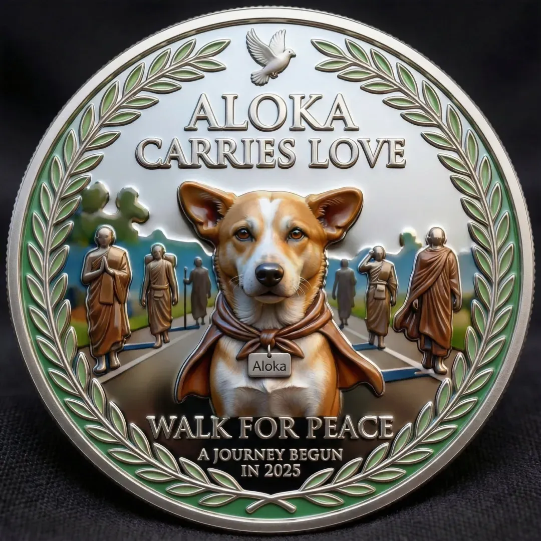 🏆NEW YEAR 60% OFF - 🕊2026“Journey of Peace Mission”Commemorative Coi