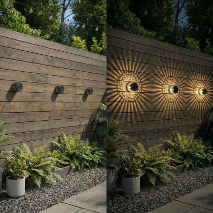 Decorative Solar Mandala Lights