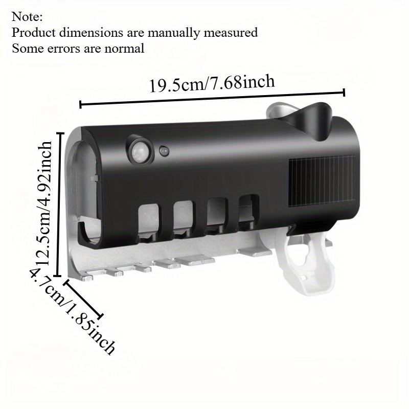 Smart UV Toothbrush Sterilizer Holder