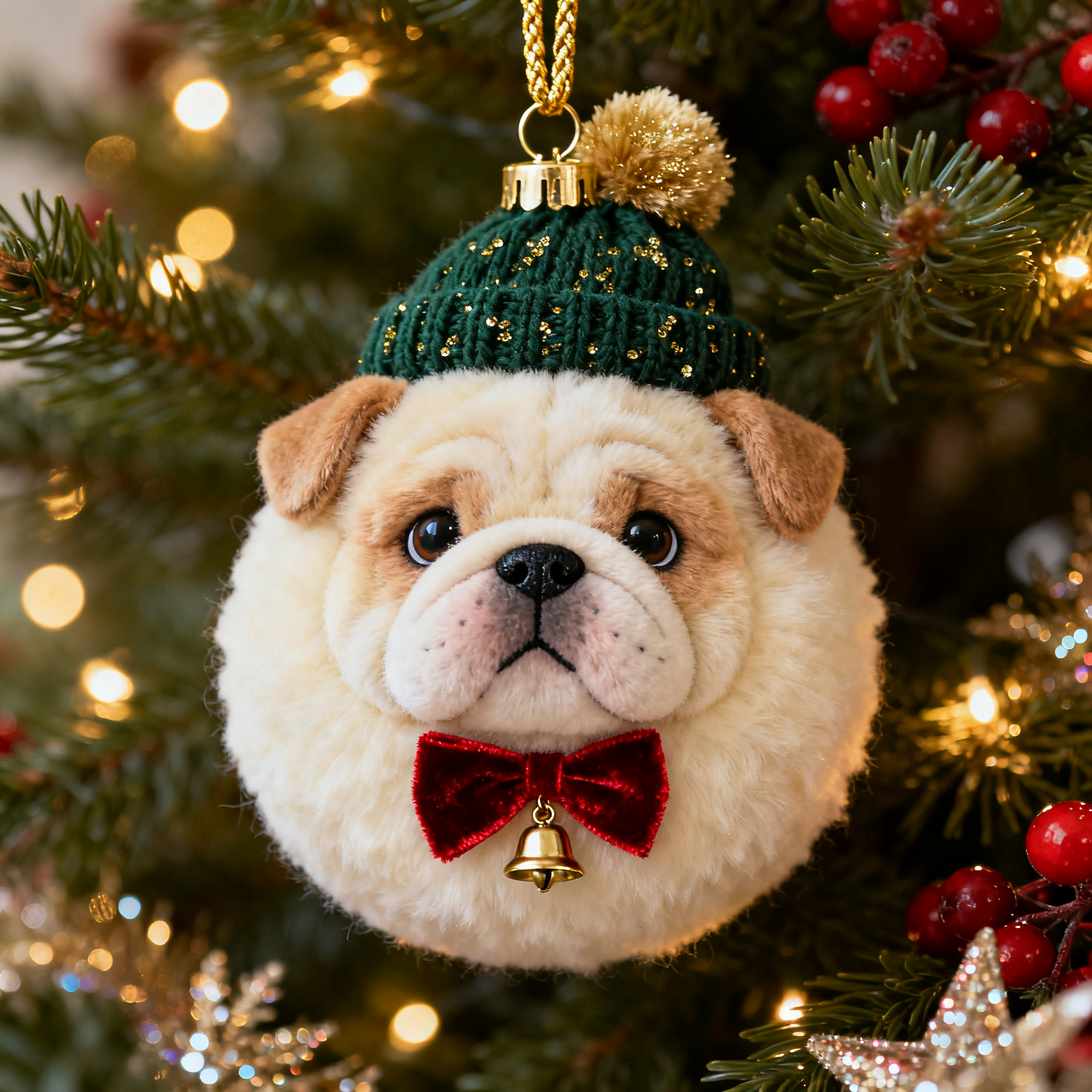 Winter Furry Friends Ornaments – Cozy Holiday Decor