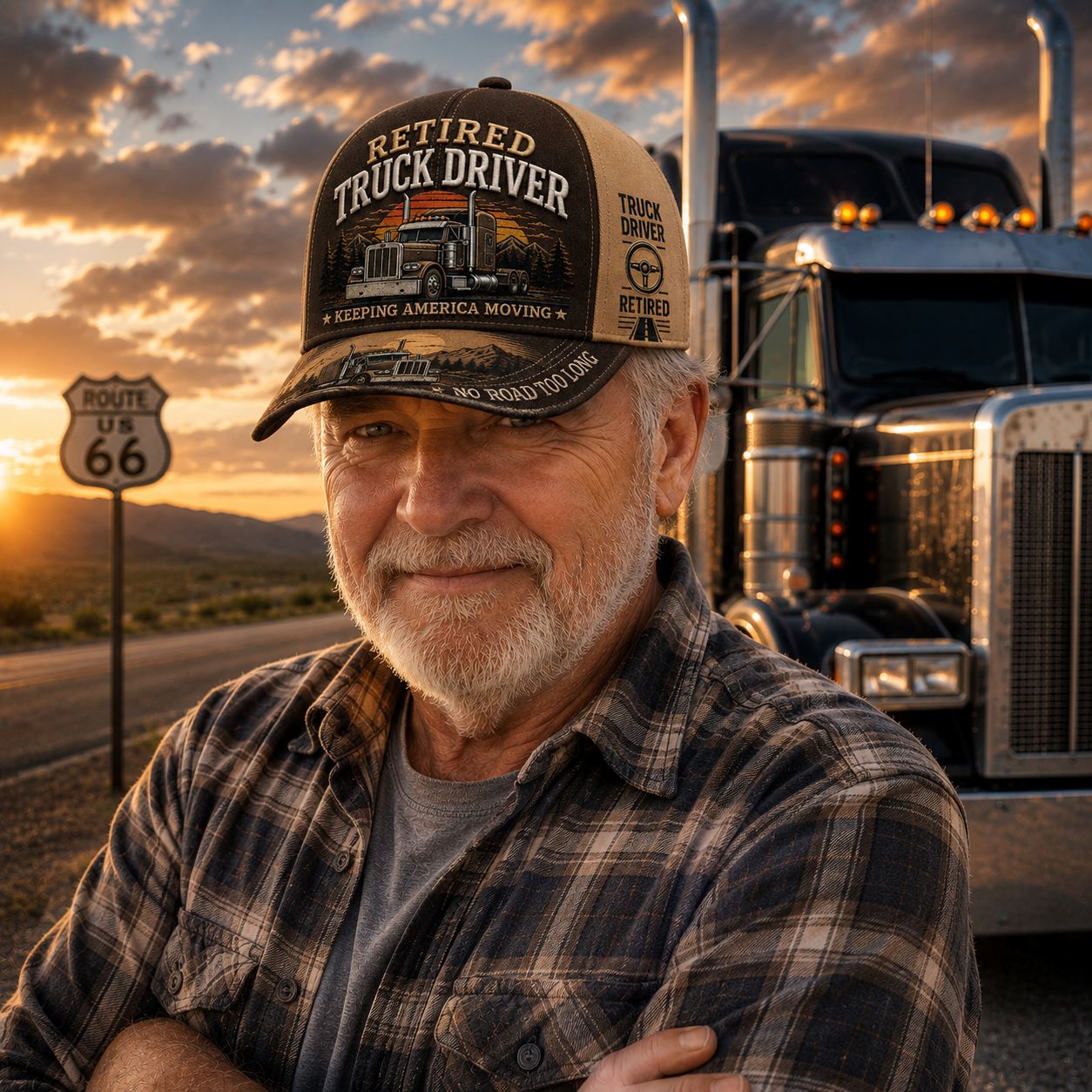 🔥Summer Sale 50% OFF🔥 -🚛 RETIRED TRUCK DRIVER CAP