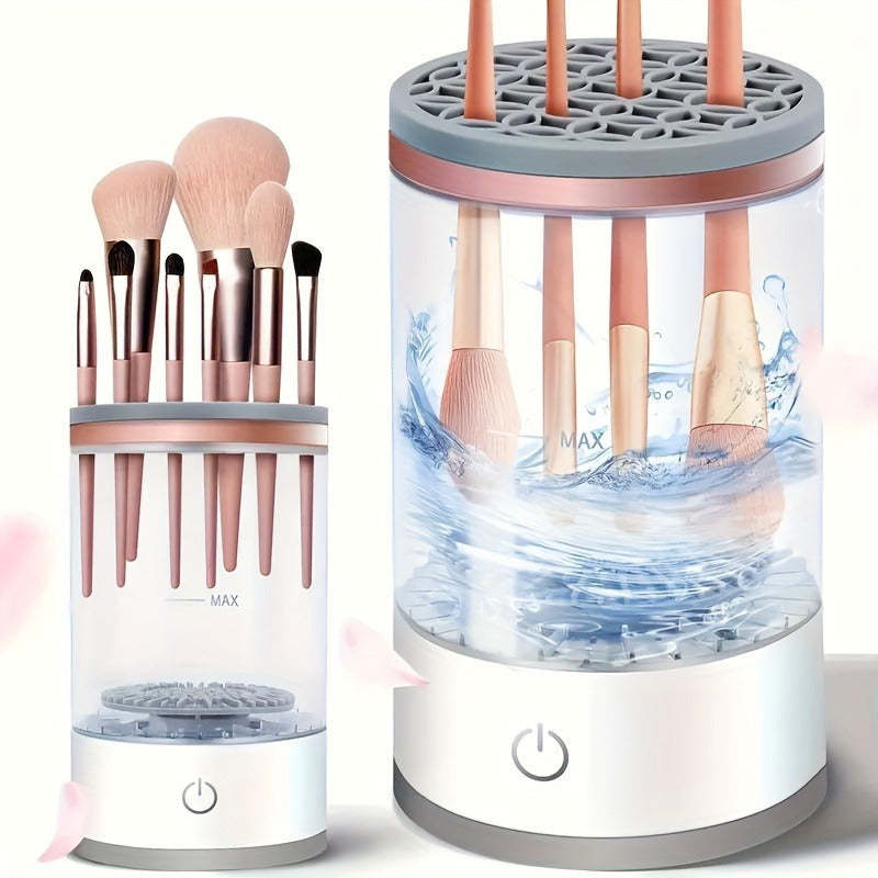 🧹 Electric Makeup Brush Spin Dryer | Home/Travel/Dorm All-Match Clean